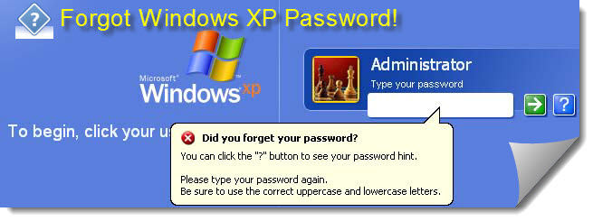 Forgot Windows XP Password