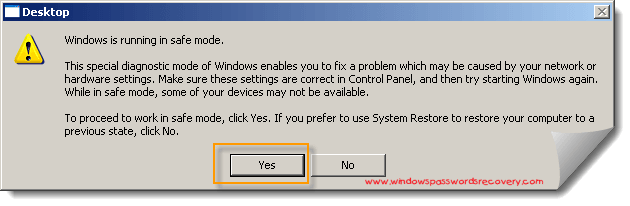 Restoring Computer In Safe Mode With Vista
