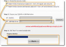 Vista Password Reset Disk