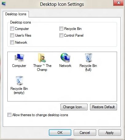 Restore Recycling Bin For Windows Vista
