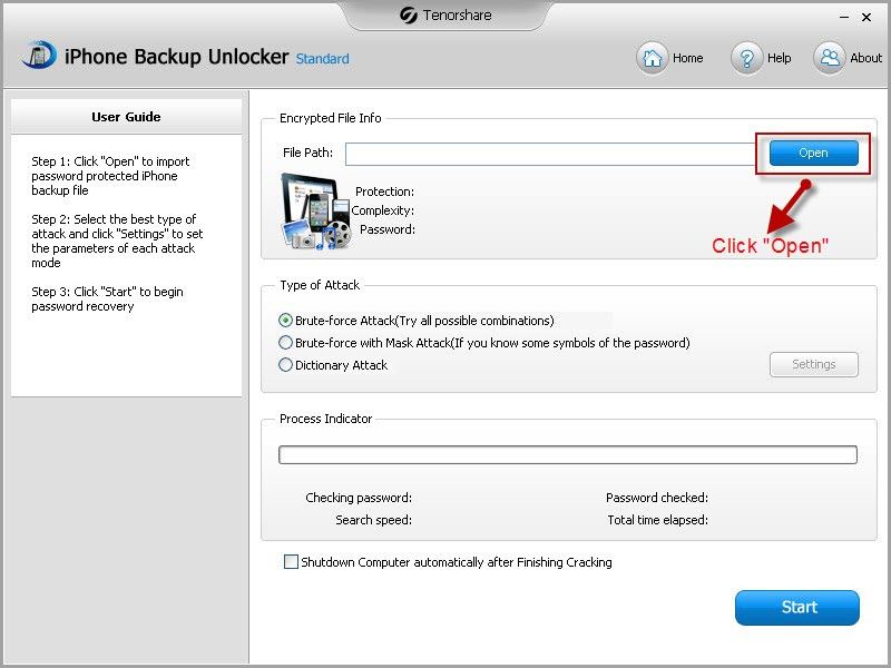 iphone backup password mac