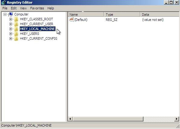 How To Access Registry Editor Windows Vista