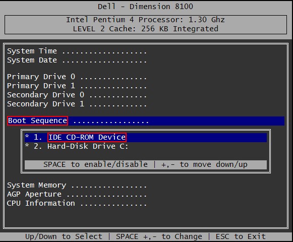 boot windows from cd disk