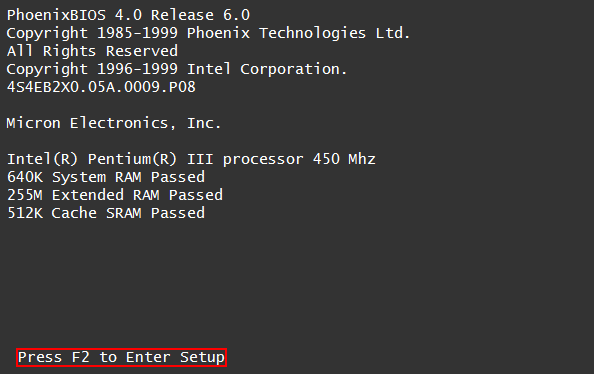 change bios order to boot from cd