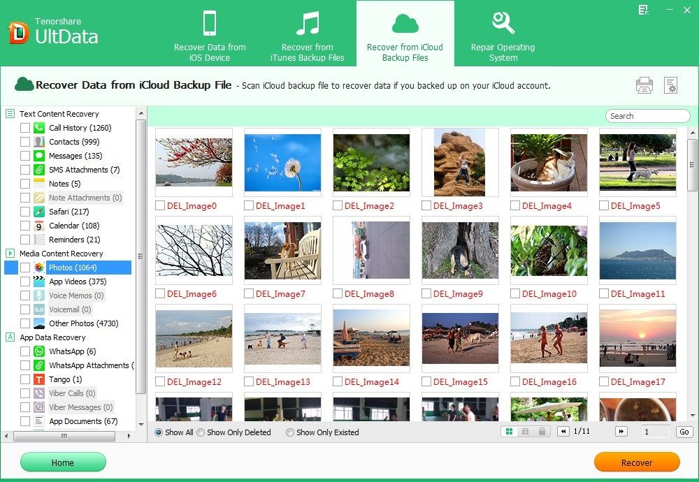 preview icloud files