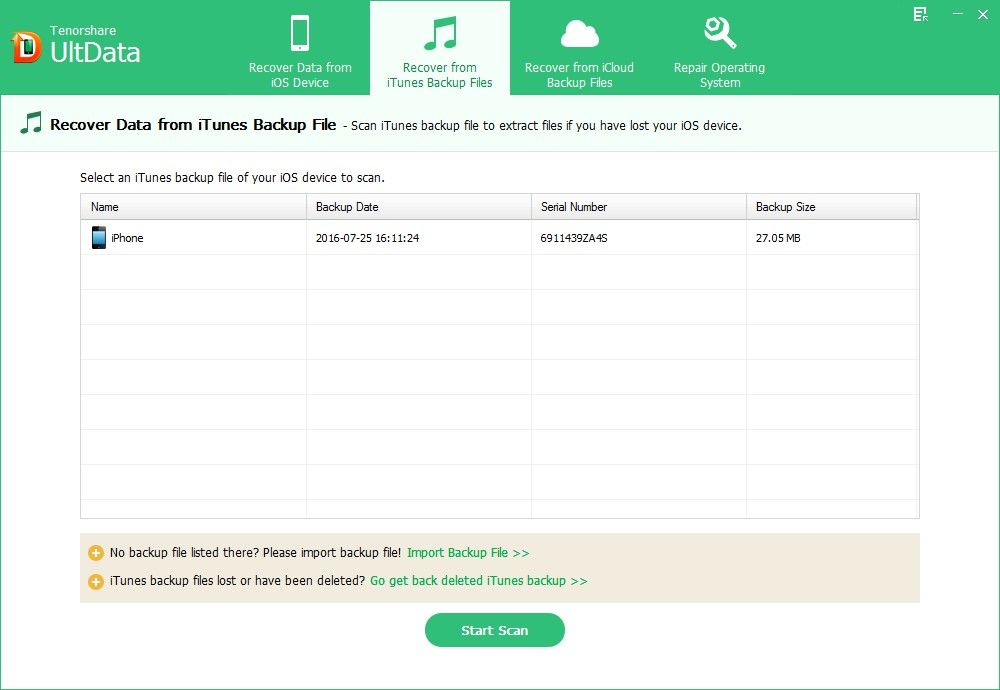 extract app data from iphone backup