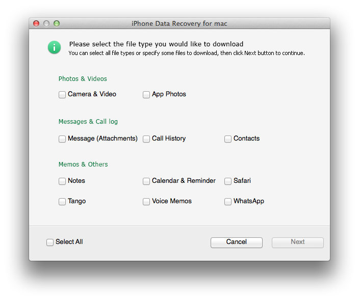 restore iphone data from iclould mac