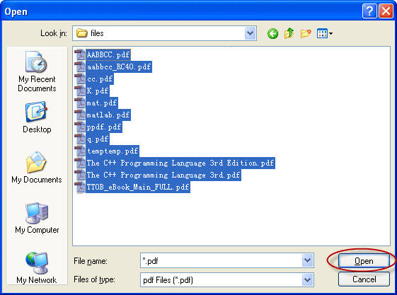 unsecure pdf file windows