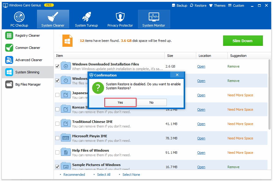 remove downloaded installation files
