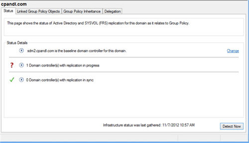 Windows Server 2012 group policy