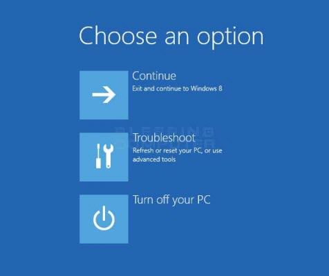 use system restore to recover windows 8