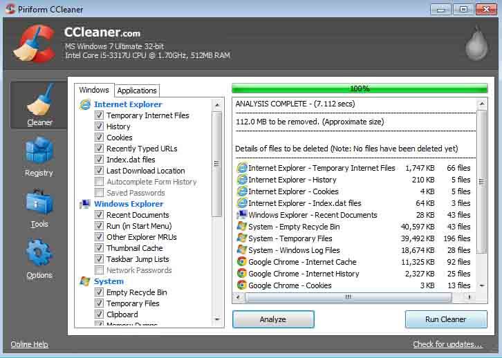 ccleaner registry cleaner