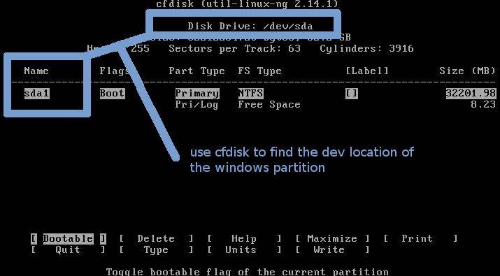 Create a Windows password reset disc