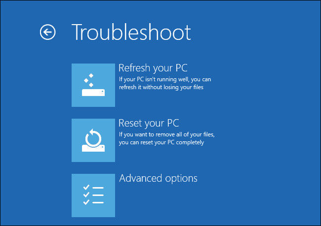refresh reset pc