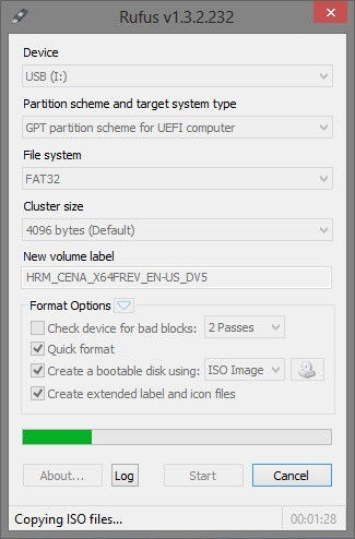 creating a bootable usb drive windows 7 rufus