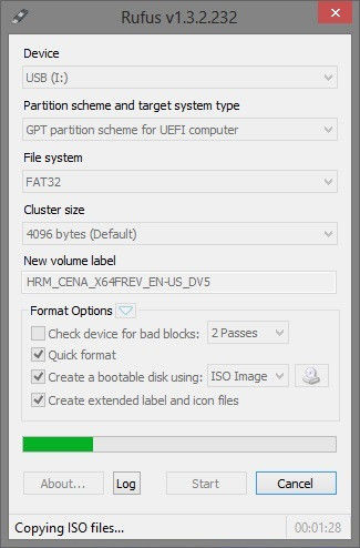 make a bootable disk