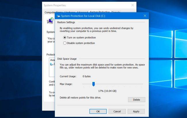windows 10 system recovery