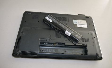 take out battery