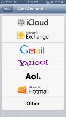 how to access gmail using imap from iphone 5