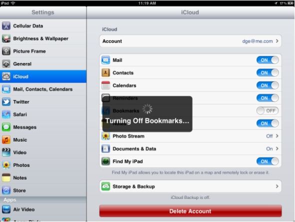 use icloud backup