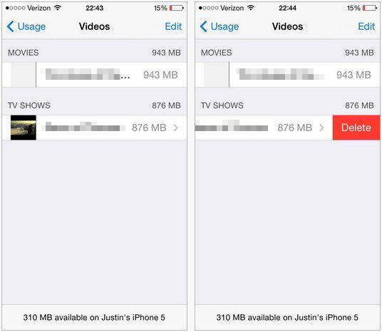 free up space on iphone