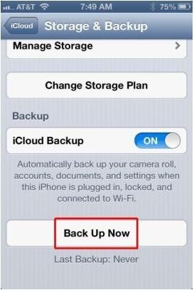 backup iphone 5 contacts without itunes
