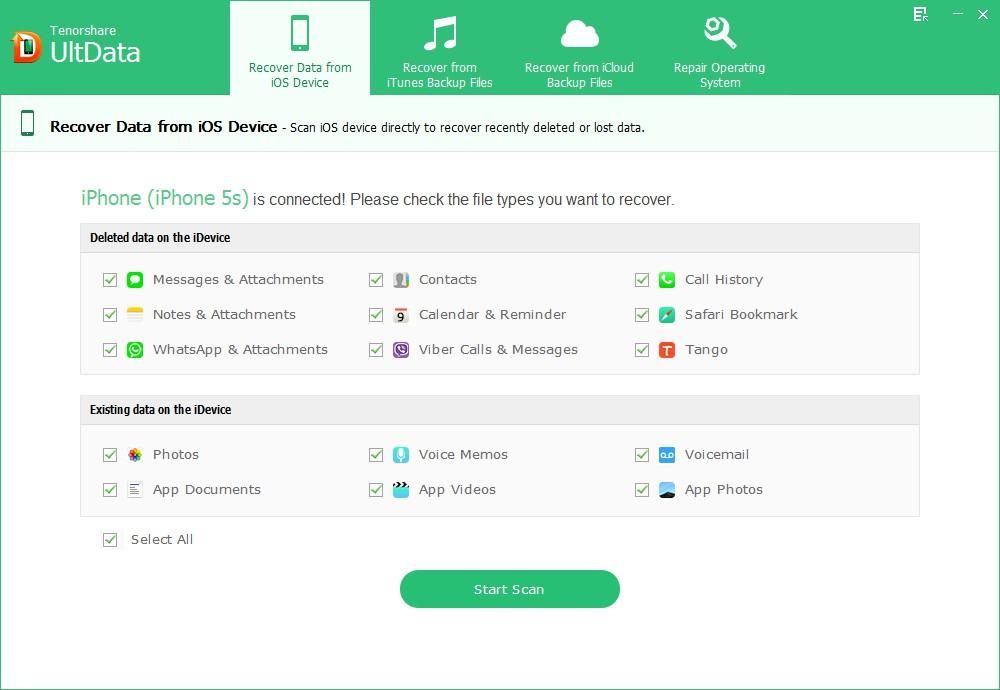 recover iphone data