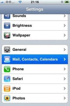 setup gmail on iphone 5