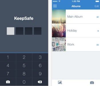 how to lock iphone pictures