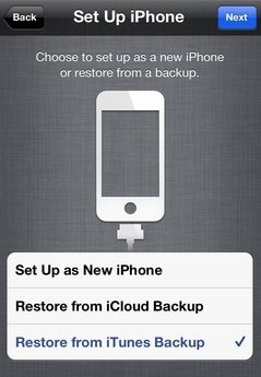 transfer iphone 4 sms