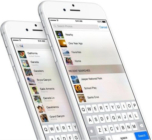 search photos in ios 8