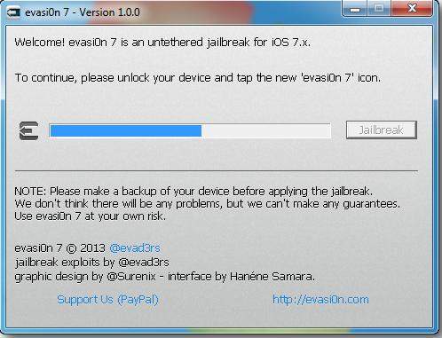 jailbreak iphone running ios 7