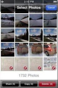 how to delete iphone photos