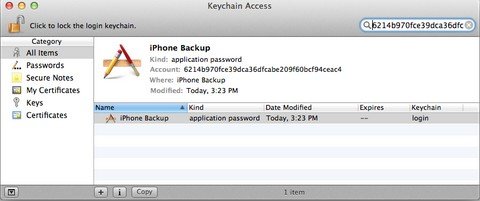 how to find out the password to unlock iphone backup file