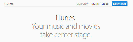 itunes download button