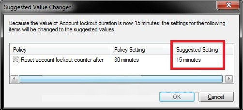 set account lockout duration for locked out user accounts in windows 8