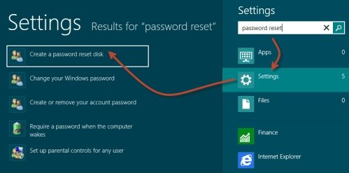 create windows password reset disk