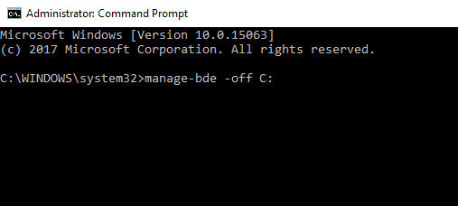 command prompt bitlocker