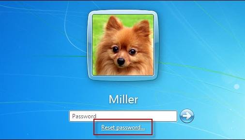 reset password on Lenovo laptop