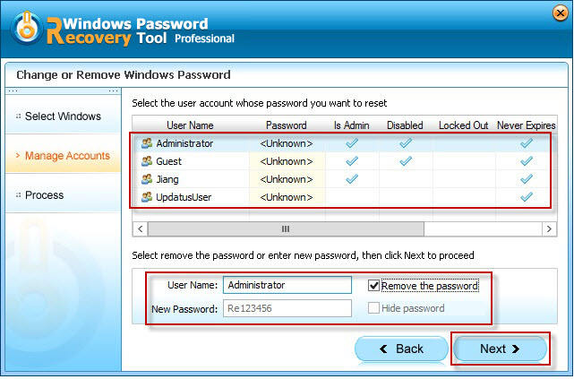 how to change password on computer home screen