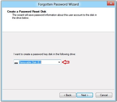 create windows password reset disk windows 8
