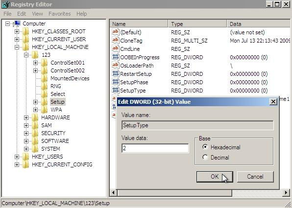 change windows 7 password