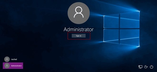 how to change administrator password on windows 10 command prompt