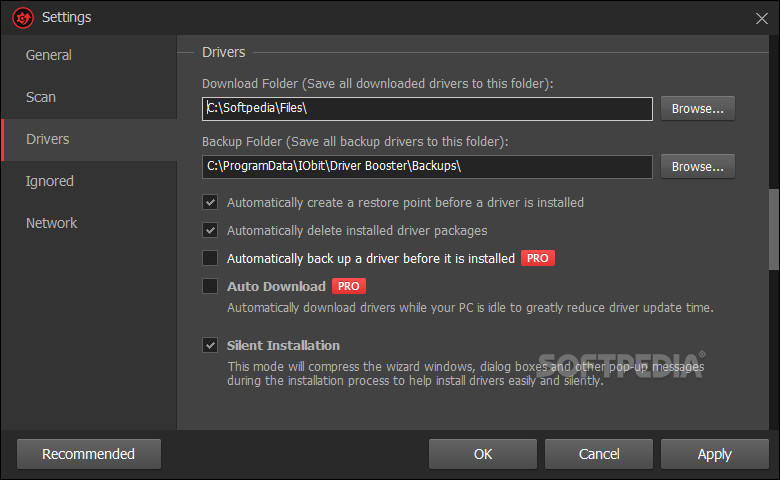 create restore