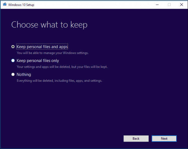 keep personal files and apps