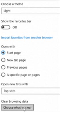 delete clean your windows 10 browser history