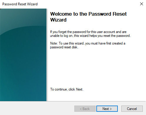 password recovery wizard