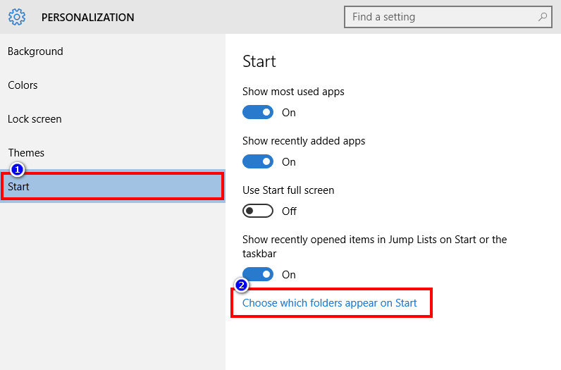 personalization start