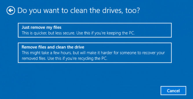 remove files