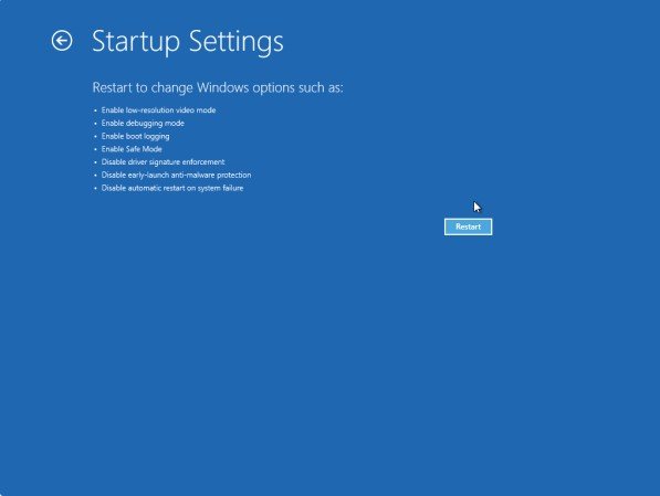 turn on safe mode